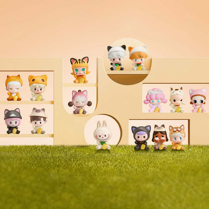 POP BEAN Lucky Cat Mini Bean Series Figures