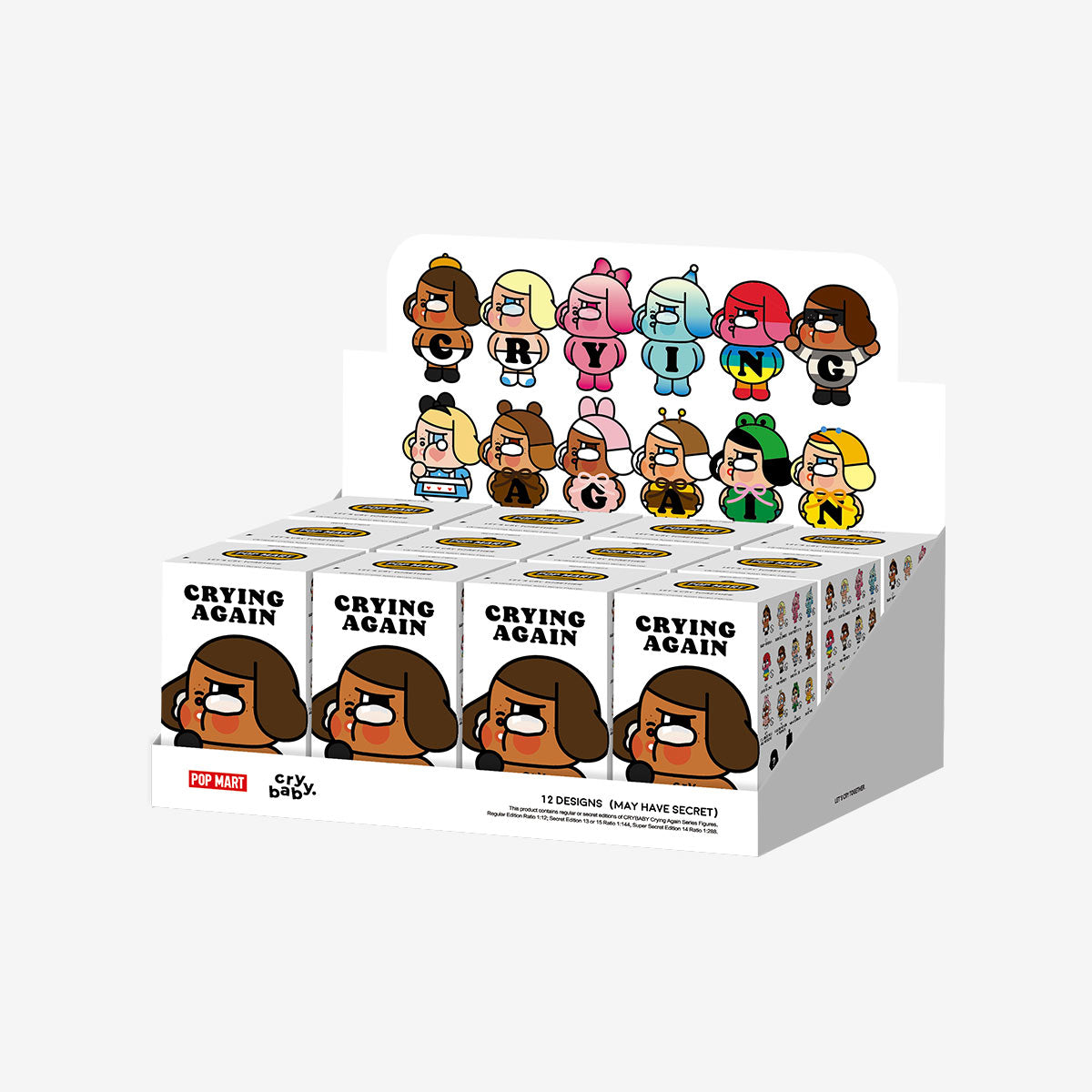 CRYBABY Crying Again Series Blind Box Figures