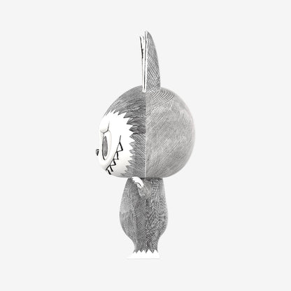 【Sale】MEGA LABUBU 400% Sketch
