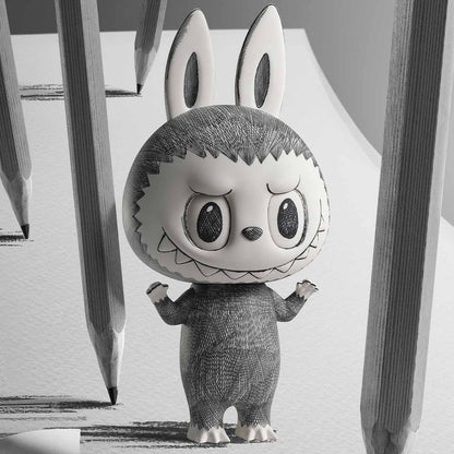【Sale】MEGA LABUBU 400% Sketch