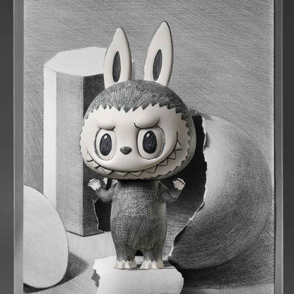 【Sale】MEGA LABUBU 400% Sketch