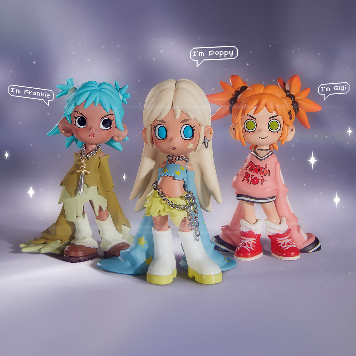 Lil Peach Riot：Loading! Series Blind Box Figures