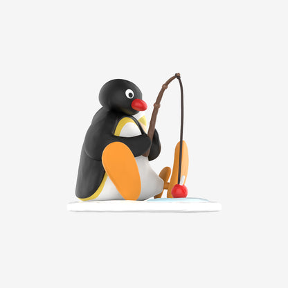 Baby Molly × Pingu Happy Fishing Series-Vinyl Plush Pendant Blind Box