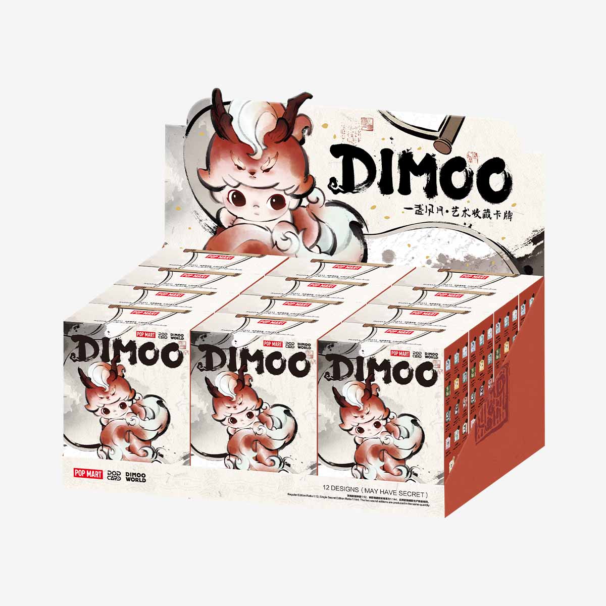 【Sale】DIMOO Stories in the Cup Series Figures Art Collection Cards