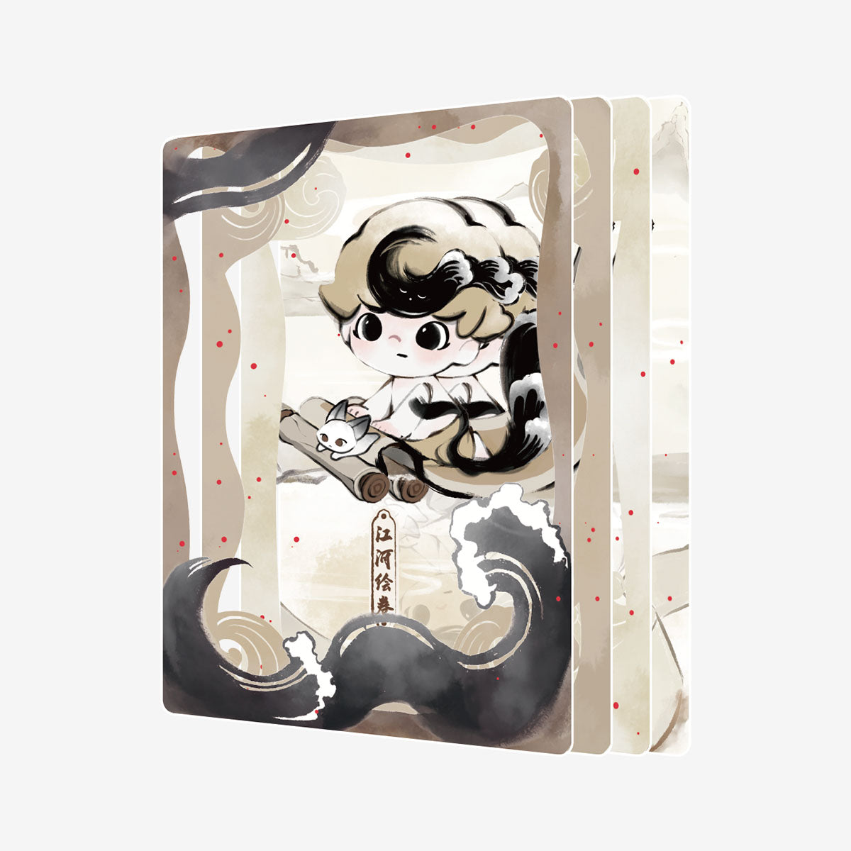【Sale】DIMOO Stories in the Cup Series Figures Art Collection Cards