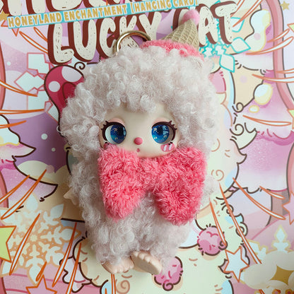 【Sale】Liila's Lucky Cat Honeyland Enchantment Hanging Card Plush