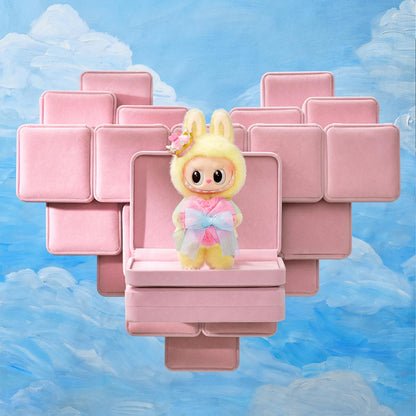 【Sale】THE MONSTERS Mokoko & Labubu Vinyl Plush Doll Pendant