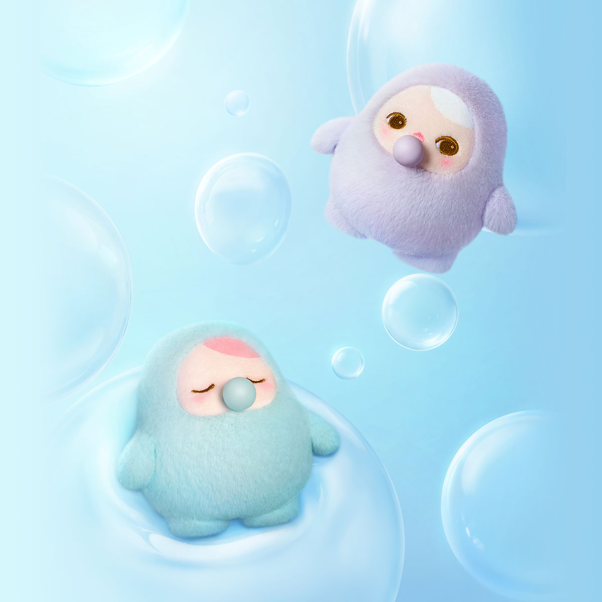【Sale】PUCKY BEANIE BUBBLE UP SERIES-Plush Pendant Blind Box