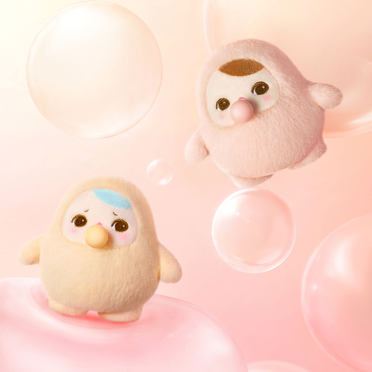 【Sale】PUCKY BEANIE BUBBLE UP SERIES-Plush Pendant Blind Box