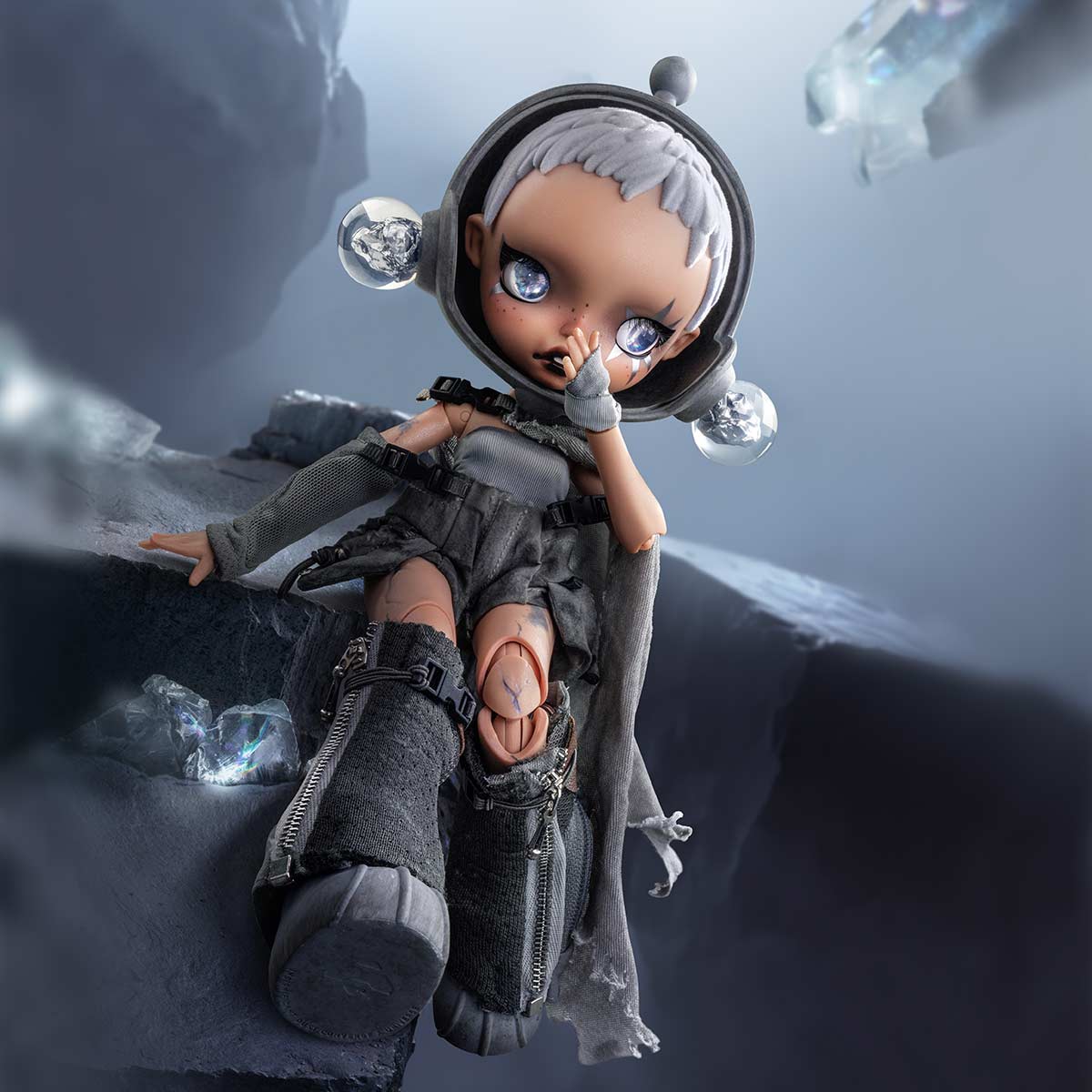 【Sale】SKULLPANDA × HAMCUS 1/6 Action Figure