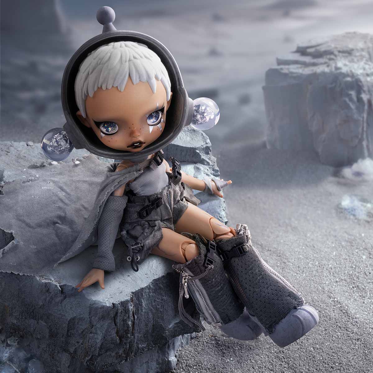 【Sale】SKULLPANDA × HAMCUS 1/6 Action Figure
