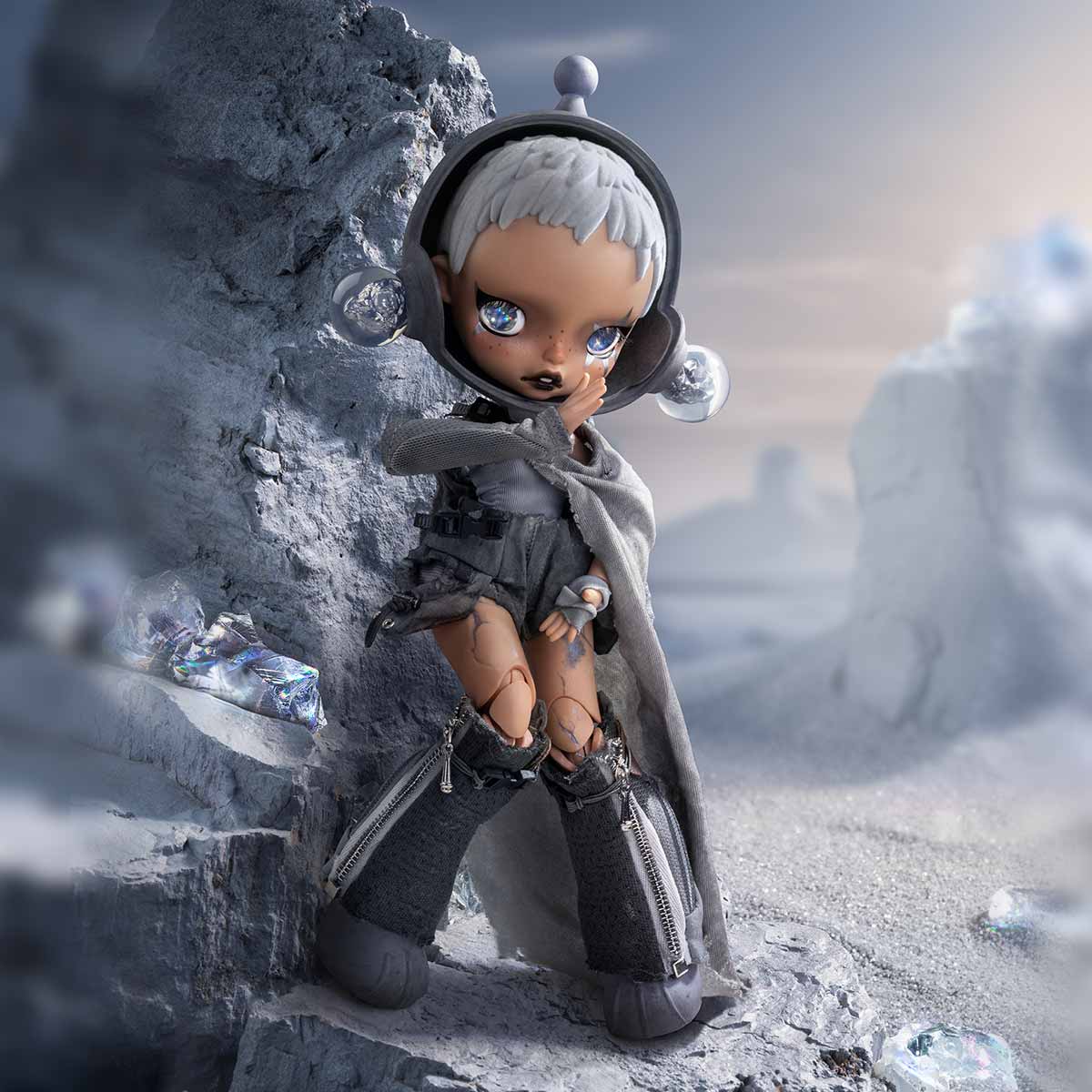 【Sale】SKULLPANDA × HAMCUS 1/6 Action Figure