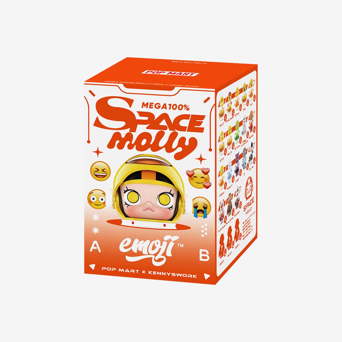 【Sale】MEGA SPACE MOLLY 100% × emoji™ Series
