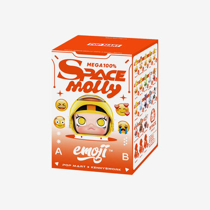 【Sale】MEGA SPACE MOLLY 100% × emoji™ Series