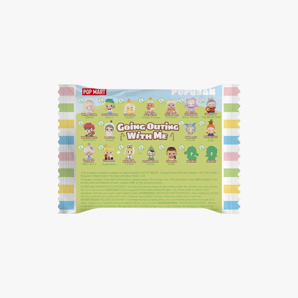【Sale】POP BEAN Going Outing With Me Series（1PC Per Pack）