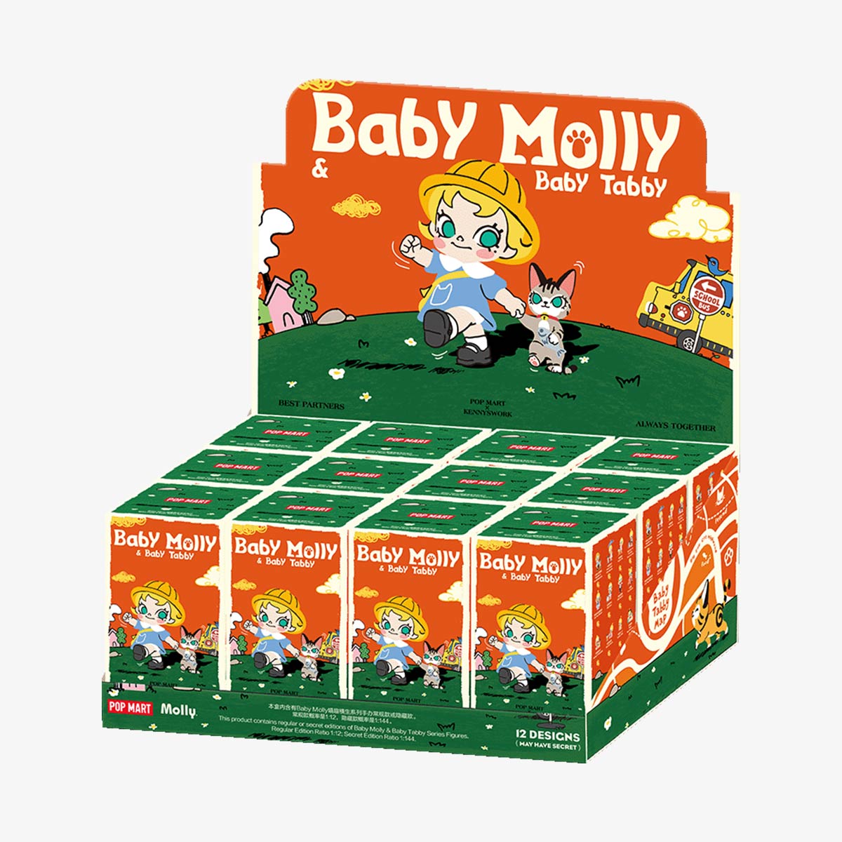 Baby Molly & Baby Tabby Series Blind Box Figures