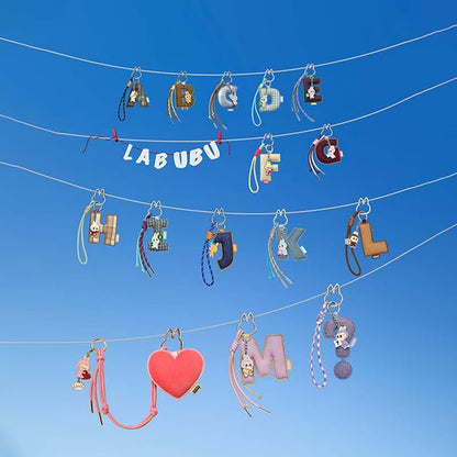 【Sale】THE MONSTER Pin for Love Series-Letter Pendant Blind Box（A-M and N-Z）