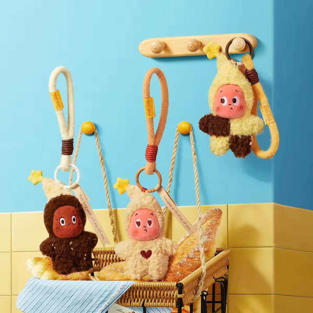 Twinkle Twinkle Savor the Moment Series-Fresh-Baked Mini Cookies Plush Pendant Blind Box
