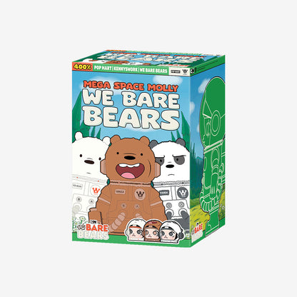 【Sale】MEGA SPACE MOLLY 400% WE BARE BEARS