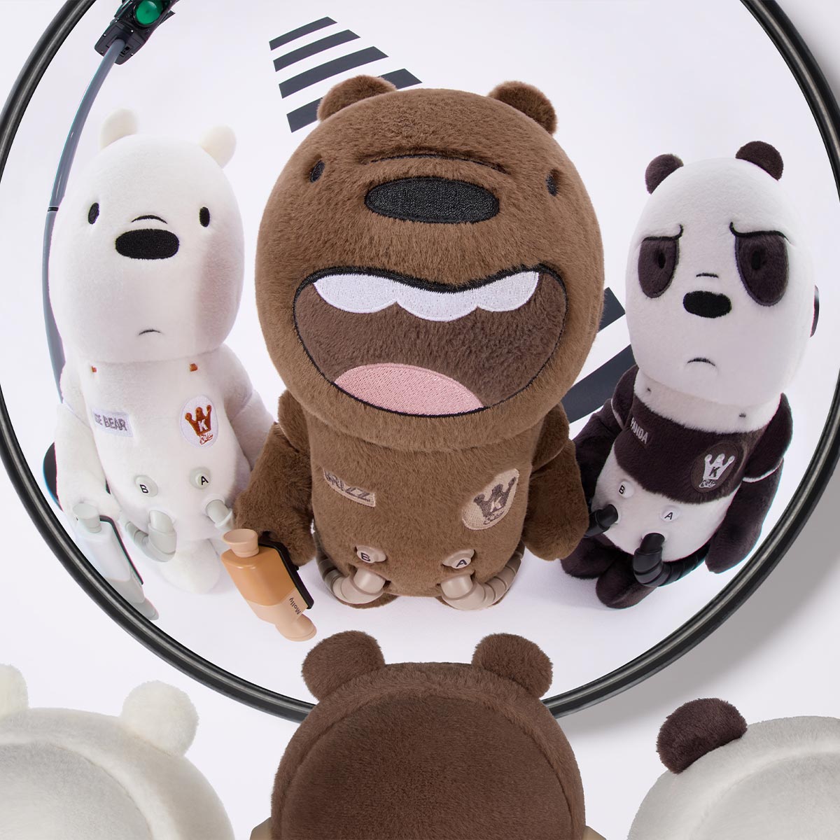 【Sale】MEGA SPACE MOLLY 400% WE BARE BEARS