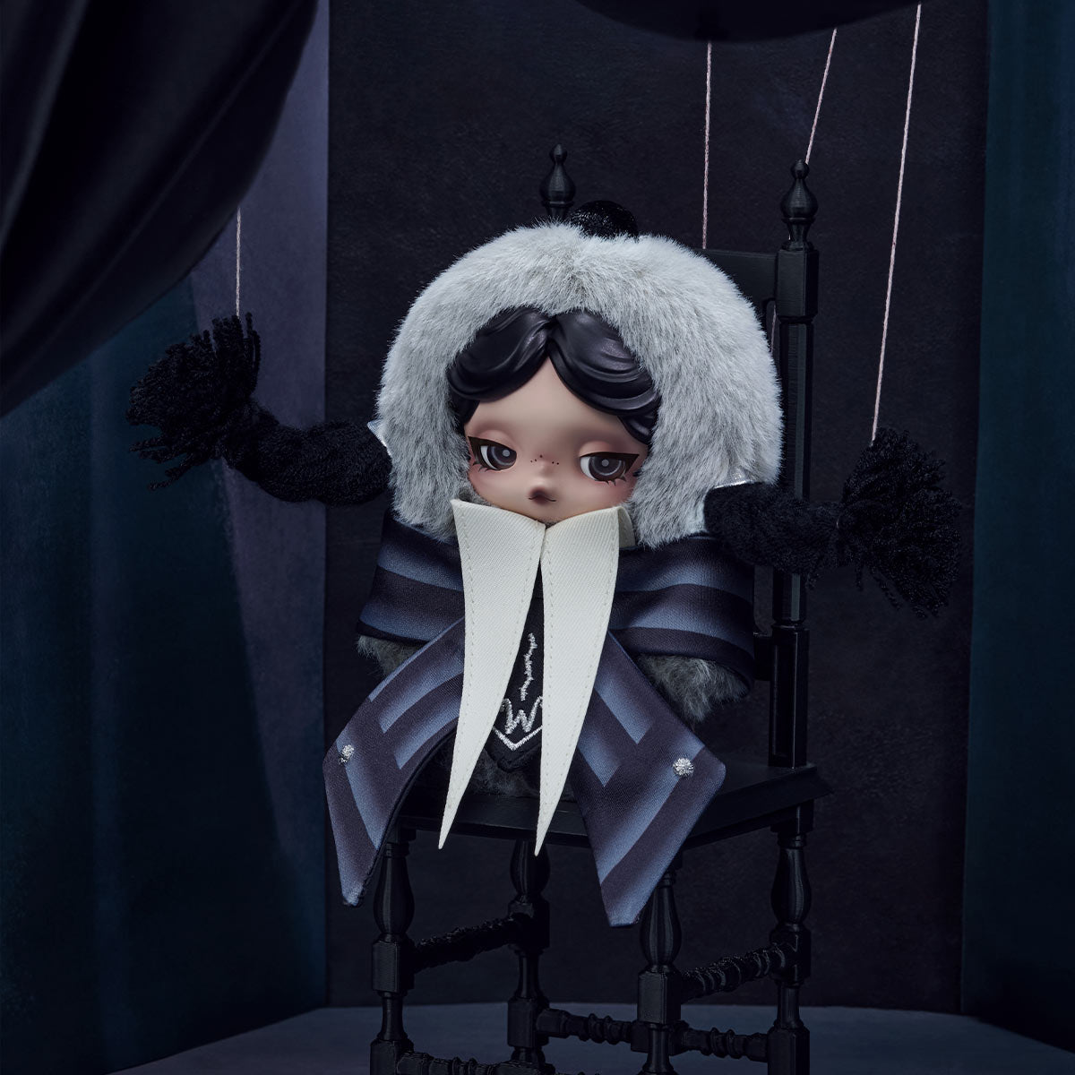 【Black Friday Sale】SKULLPANDA Plush Doll Pendant