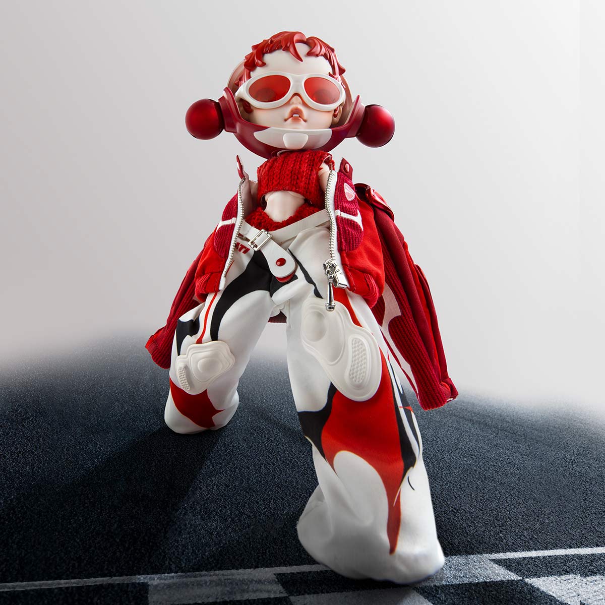 【Sale】SKULLPANDA × DUCATI 1/6 Action Figure
