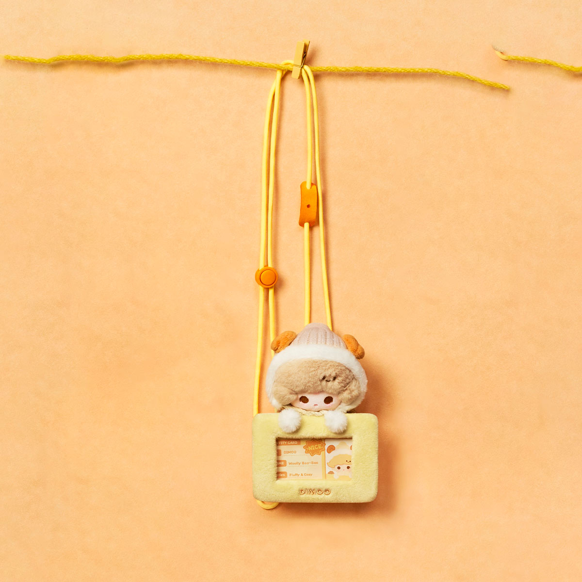 POP BEAN Fluffy & Cozy Series-Card Holder Pendant Blind Box