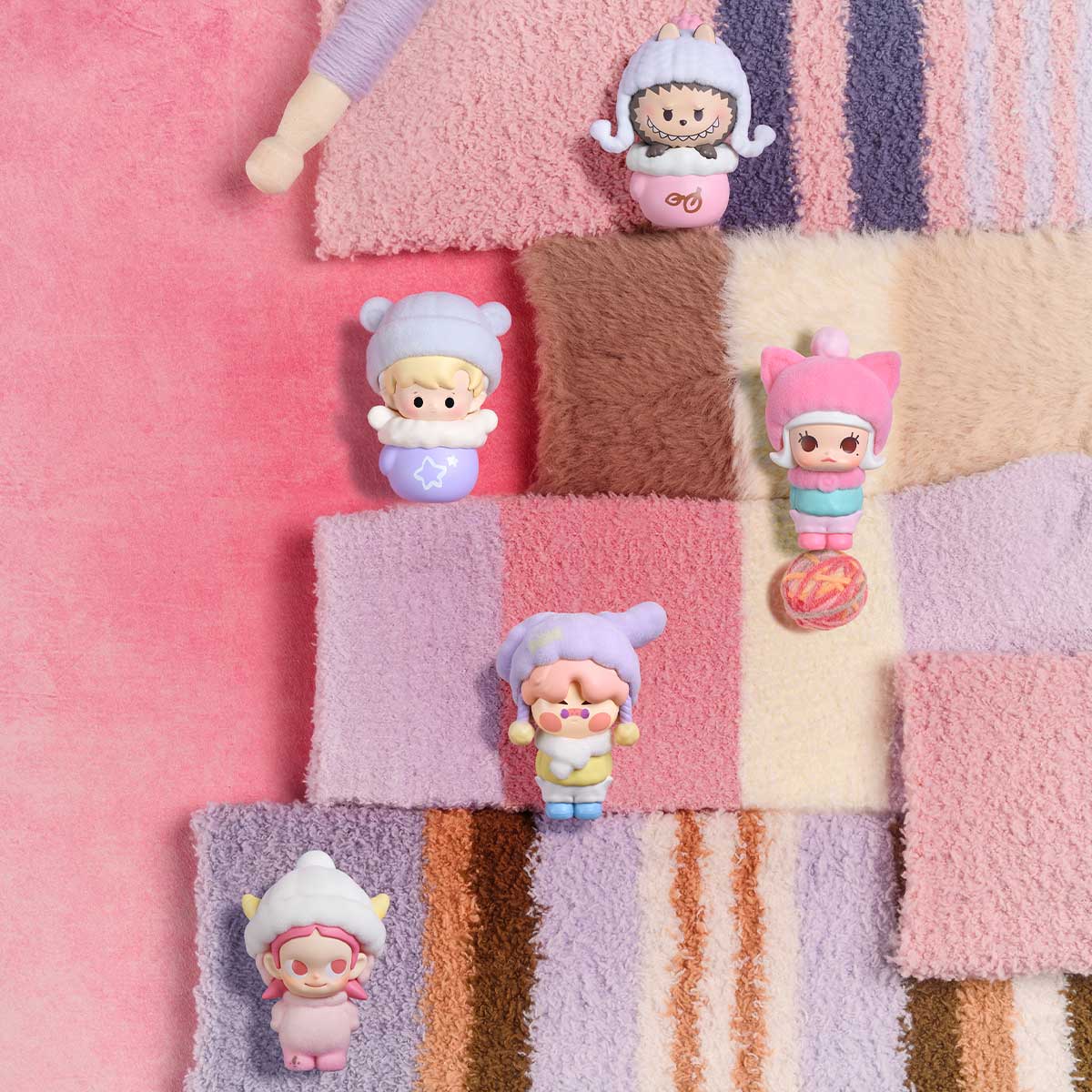POP BEAN Fluffy & Cozy Series Blind Bag (1 PC Per Pack)