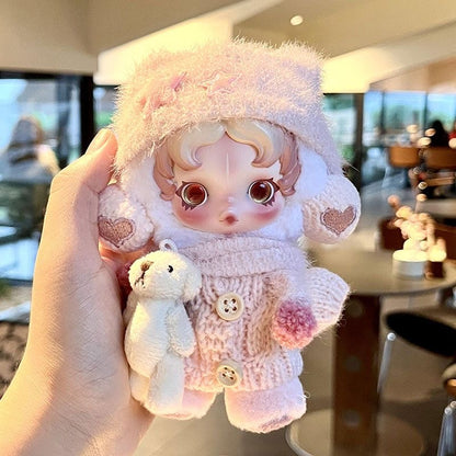 【Sale】17cm Vinyl Plush Cute Outfit/Clothes For Dolls