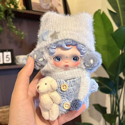 【Sale】17cm Vinyl Plush Cute Outfit/Clothes For Dolls