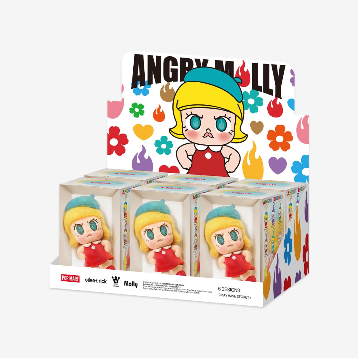 Angry Molly - Angry Energy Series Plush Pendant