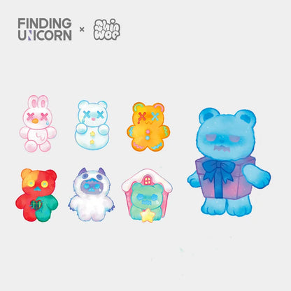 【F.UN & TB-Plush】ShinWoo The Cold Hug Series Plush Blind Box