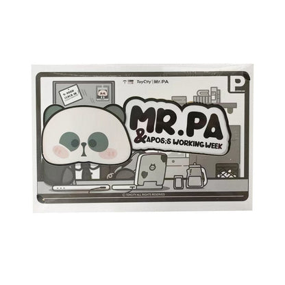 MR.PA&APOS'S Panda Working Week Series Blind Box