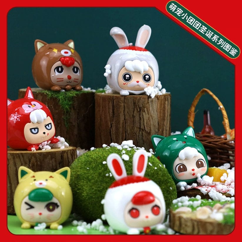 【SALE】Cute Pet Bean Christmas Series Blind Box