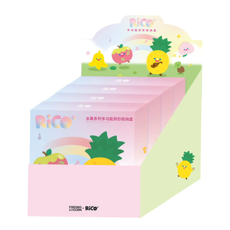 【New F.UN&TB 】 RiCO Fruit Series Multifunction Special-Shaped Plate Blind Box