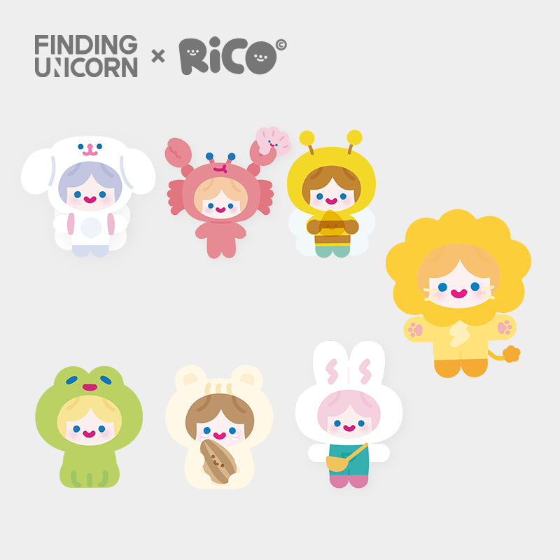 【F.UN&TB】CELL RiCO Happy Fluffy Series Plush Blind Box