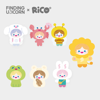 【F.UN&TB】CELL RiCO Happy Fluffy Series Plush Blind Box