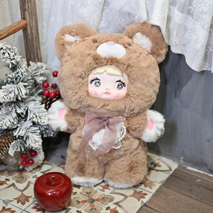 【Sale】NOMMI 400% Good Night Bear Plush Series Blind Box【HiToys】