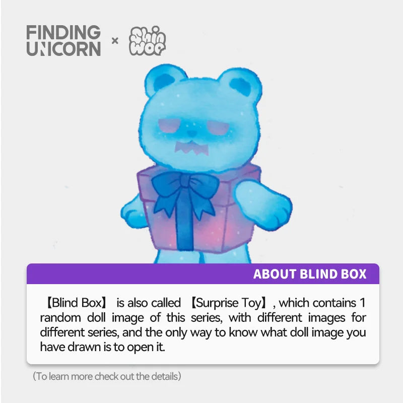 【F.UN & TB-Plush】ShinWoo The Cold Hug Series Plush Blind Box