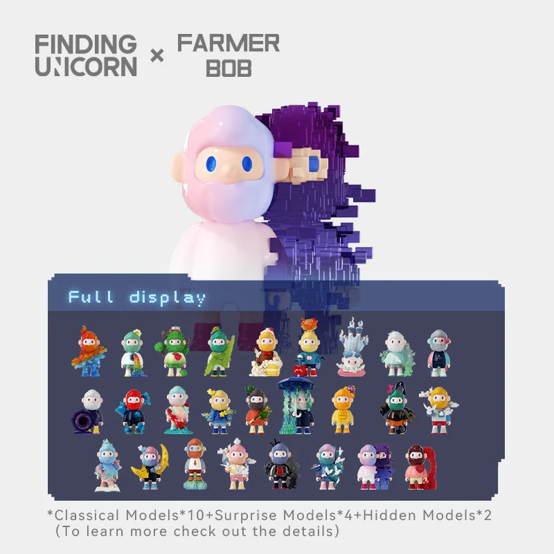 【F.UN&TB】 FARMER BOB Next Generation·Pixel Universe Series Blind Box