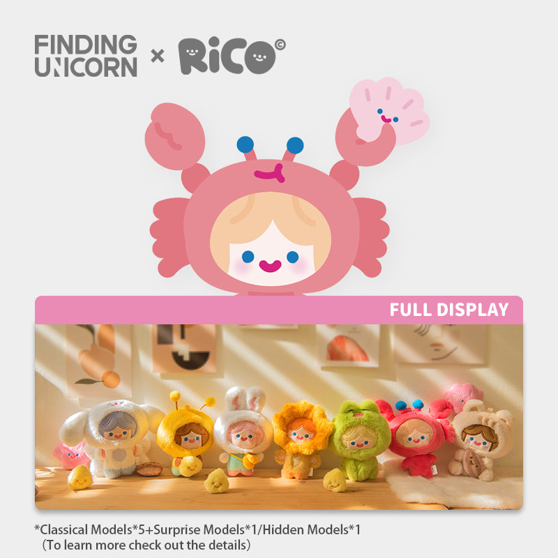 【F.UN&TB】CELL RiCO Happy Fluffy Series Plush Blind Box