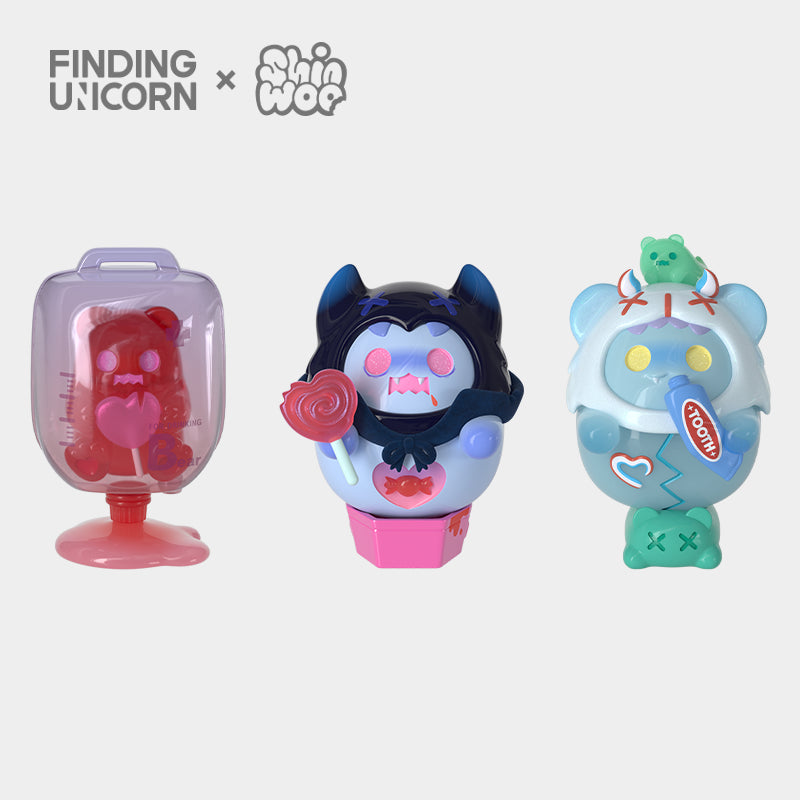 【 F.UN&TB】Finding Unicorn ShinWoo Vampire Candy Shop Series Blind Box