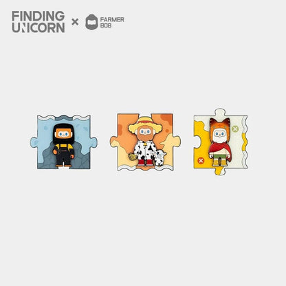 【F.UN - BADGE】Farmer Bob Encounter In The Wild Series Badge Blind Box