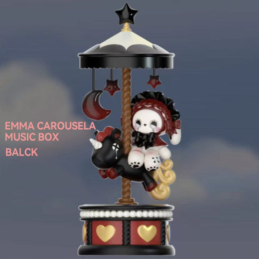 EMMA Fantasy Carousel Music Box Big Figure