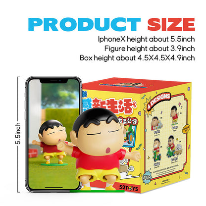 【52Toys】Crayon Shinchan Dynamic Shin-Life Series Blind Box