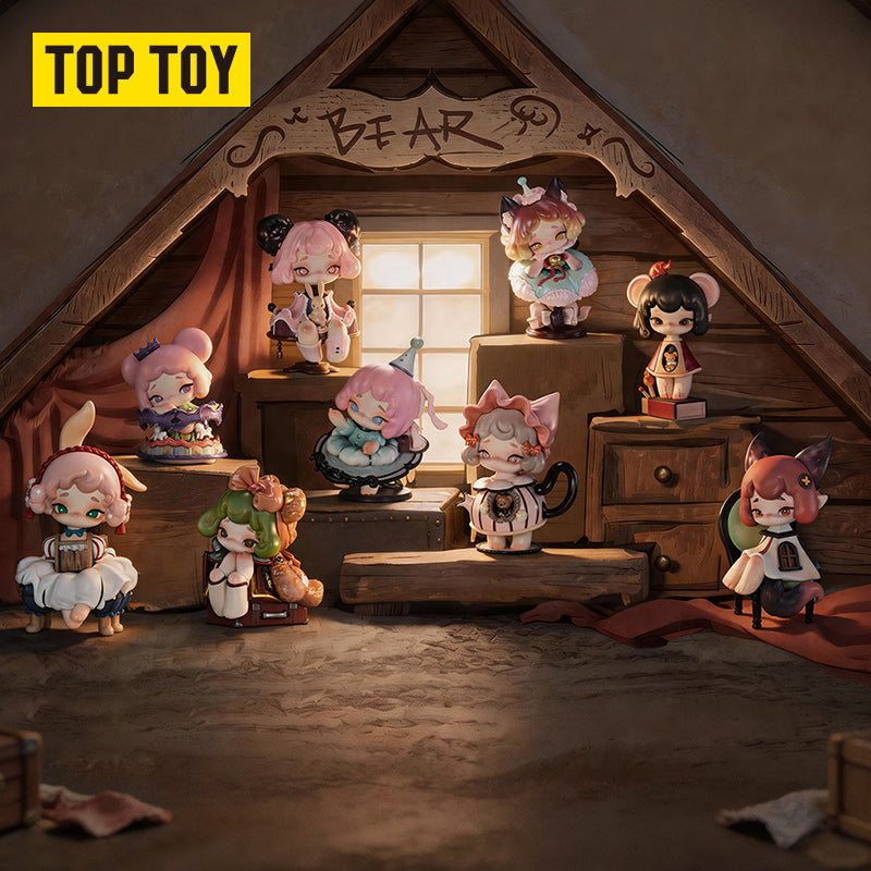 Dual Bear Attic Encounter Series Figures Blind Box