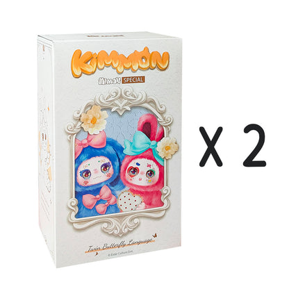 【Sale】MIMON 400% Twin Butterfly Language Series Plush Blind Box