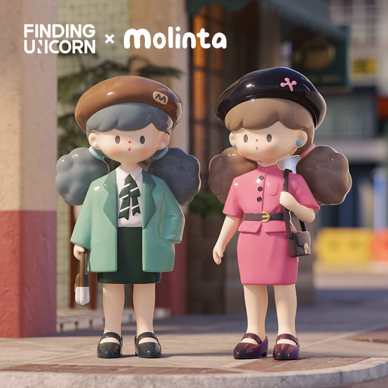 【F.UN & TB 20% off on full set】Molinta Retro Girls Series Blind Box