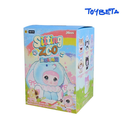 Nommi-V12 Sitting Zoo Series Plush Blind Box【HiToys】