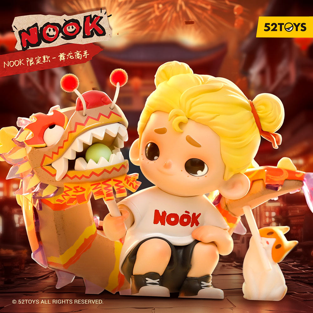 【52Toys-Out of print】NOOK Dragon Dance Performer Limited Figure